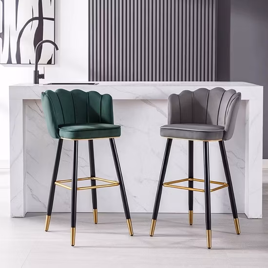 Commercial Unic Design Chair Theater Fabric Bar Stools