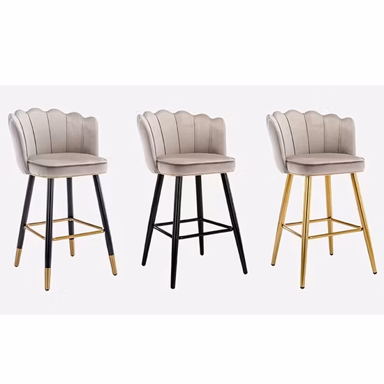 Commercial Unic Design Chair Theater Fabric Bar Stools