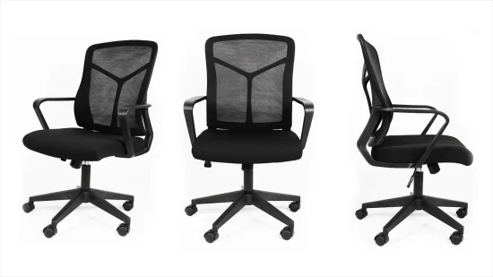 Büromöbel, komfortabler, moderner Computer-Executive-verstellbarer, rollender, drehbarer Besprechungs- und Konferenzstuhl, ergonomischer Netz-Schreibtischstuhl für das Büro